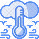 Thermometer Temperature Gauge Heat Measurement Icon