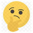 Thinking Face  Icon