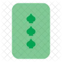 Three Of Spades  Icon