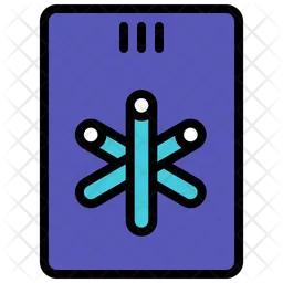 Three of wands  Icon