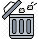 Throwing Trash Bin Garbage Icon