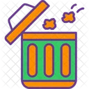 Throwing Trash Bin Garbage Icon