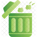 Throwing Trash Bin Garbage Icon