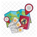 Passport Passport Book Travel Icon