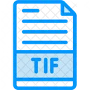 Tiff Image File File Type Icon