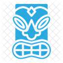 Tiki Mask Pole Icon