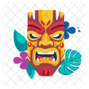 Island Mask Idol Mask Tiki Mask Icon