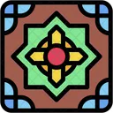 Tile Adornment Design Icon