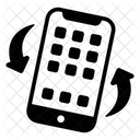 Auto Rotate Tilt Phone Rotation Icon