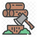 Lumber Tree Wood Icon