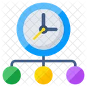 Time Distribution  Icon