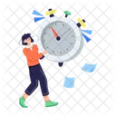 Time Handling Time Management Time Control Icon