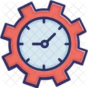 Clock Cog Seo Performance Icon