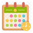 Timeanddate Color Calendar Icon