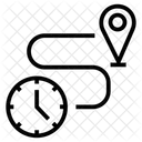 Timeline Location Maps And Location Icon