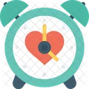 Timepiece Loving Heart Icon