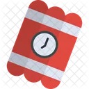 Timer Bomb Dynamite Clock Icon