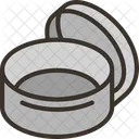 Tin Canister Lid Icon