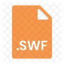 Tipo Swf Formato Swf Tipo De Video Icono