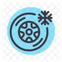 Tire Tyre Cold Icon