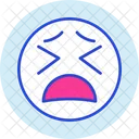 Tired Face Emoji Icon