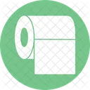 Paper Cleaning Toilet Icon