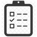 Checklist Clipboard Tasks Icon