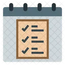 Todolist Checklist List Document Mark Calendar Date Icon