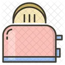 Toaster Kitchen Bread Icon