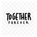 Together Forever Friendship Besties Icon