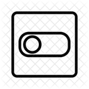 Toggle Button Off Icon
