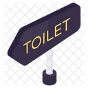 Toilet Board Roadboard Signboard Symbol