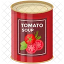 Tomato Soup Canned Icon