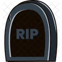 Tombstone Grave Halloween Icon