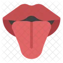 Human Body Tongue Taste Icon