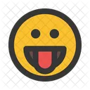 Tongue Out Smileys Emoji Icon