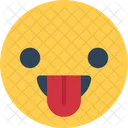 Tongue Out Dizzy Fatigue Icon