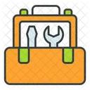 Industrial Repair Tool Box Icon