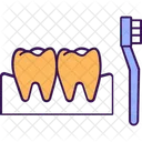 Tooth Brush Teeth Brush Cleaning 아이콘