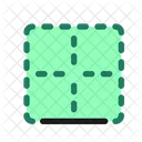 Top Border Cell Icon