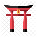 Torii Gate Landmark Icon