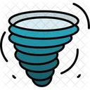 Tornado Hurricane Storm Icon