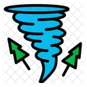 Tornado Disaster Nature Icon