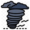 Tornado Storm Disaster Icon