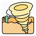 Tornado Sandstorm Windstorm Icon