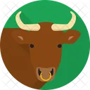 Toro Animales Herbivoros Icono