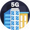 5 G 4 G Comunicacion Icono