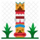 Totem Feld Tiki Symbol