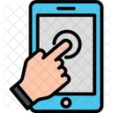 Click Finger Gesture Icon