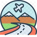 Tourism Touring Ramble Icon